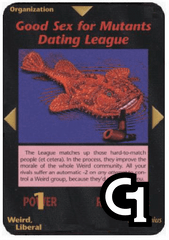 Good Sex for Mutants Dating League